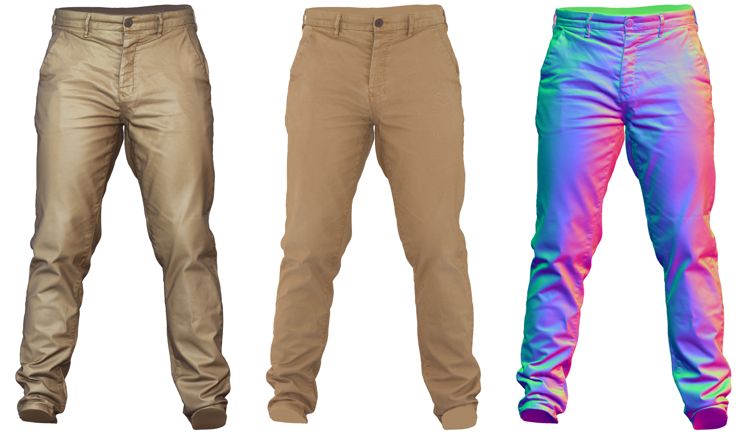 Trousers realtime 3d model download